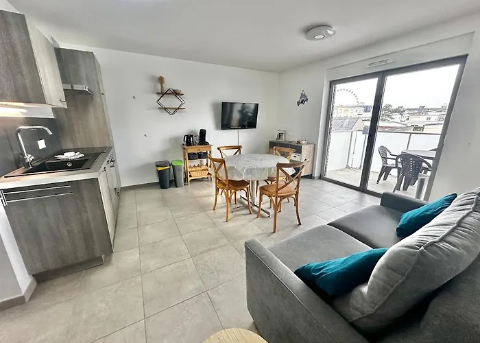 Opaline - T2 Avec Balcon Vue Latérale Et Parking Appartement Berck